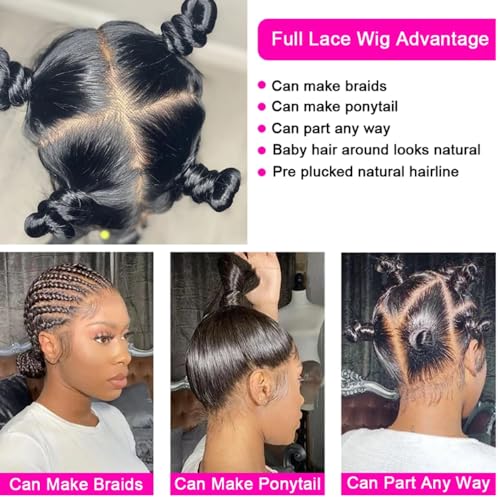 Affordable Full Lace Human Hair Wig - Image 5