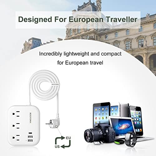 European plug hair dryer for international travel. - Image 4