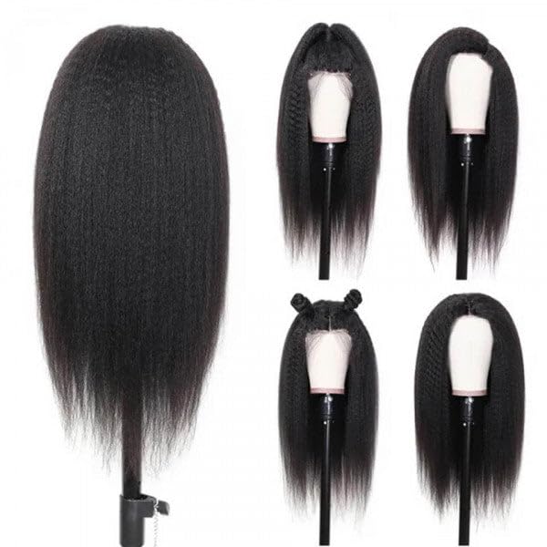 Yaki Human Hair Full Lace Wig - Image 4
