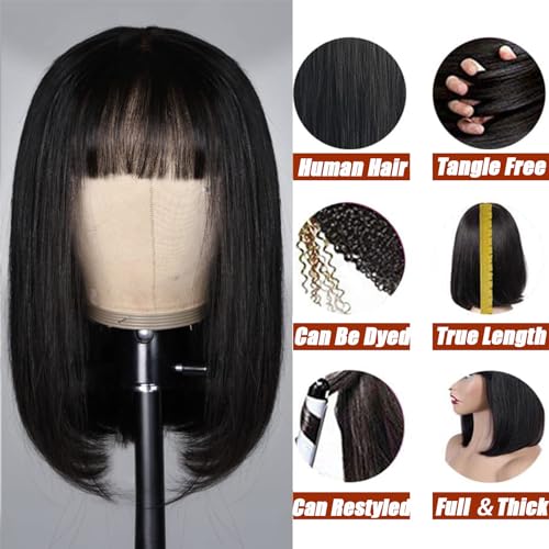 Premium USA-Made Human Hair Wig For Natural Look and Feel - Image 3
