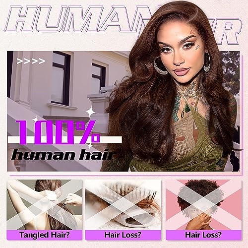 Auburn Human Hair Wig - Image 4