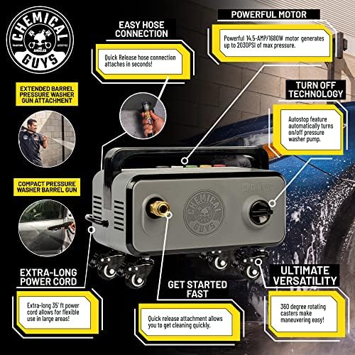Chemical Guys Pro Blow Dryer 110V High-Powered Professional Grade for Automotive Detailing - Image 3