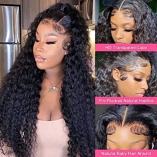 Deep Wave Human Hair Wig - Image 3