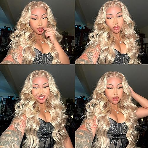 Blue Human Hair Lace Front Wig - Image 6