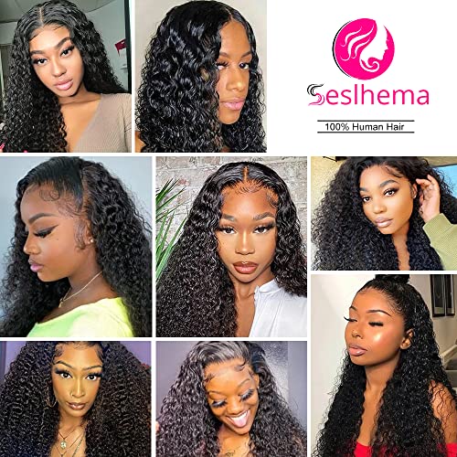 100% Human Hair Medium Length Wig Natural Color New Condition - Image 6