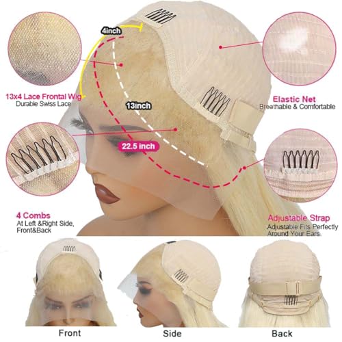Affordable Blonde Human Hair Wig - Image 3