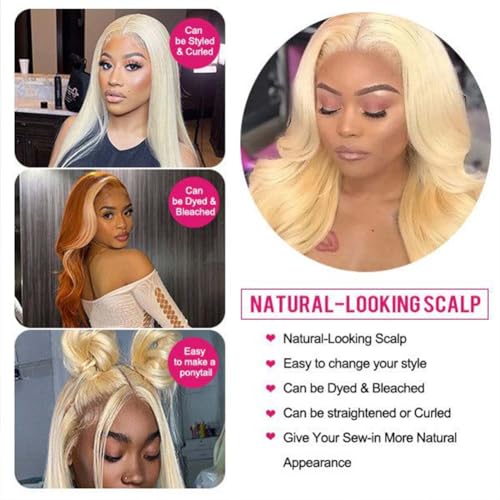 Affordable Blonde Human Hair Wig - Image 4
