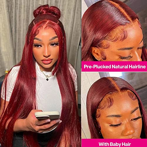 Affordable full lace front wig made with human hair. - Image 3