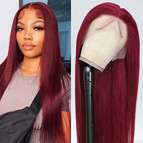 Affordable full lace front wig made with human hair.