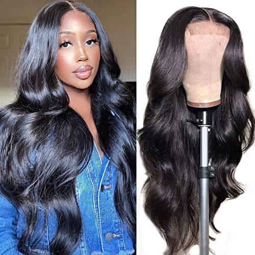 Affordable long human hair wig.