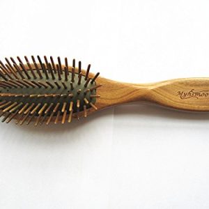 Anti-static brush for smooth, frizz-free hair.