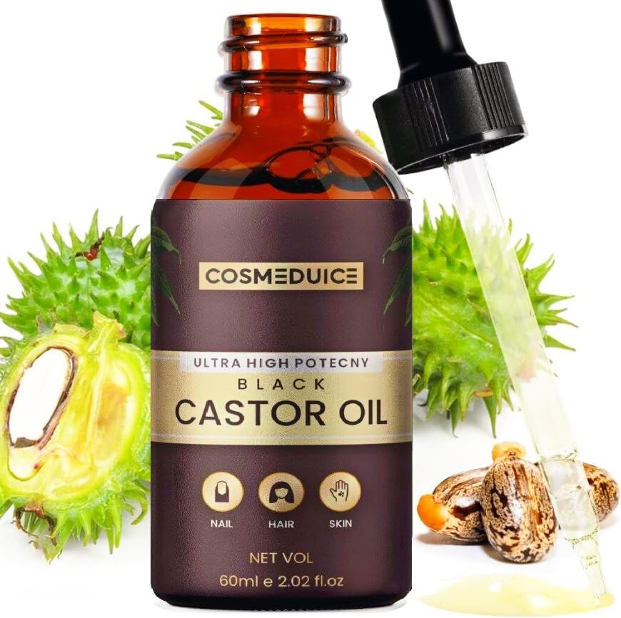 Black Castor Oil for Eyebrow Growth