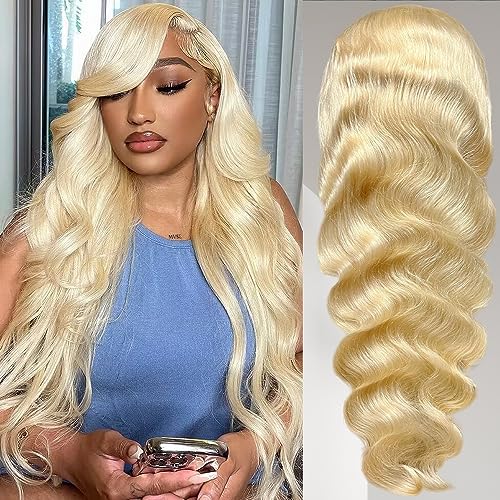 Blond Human Hair Wig