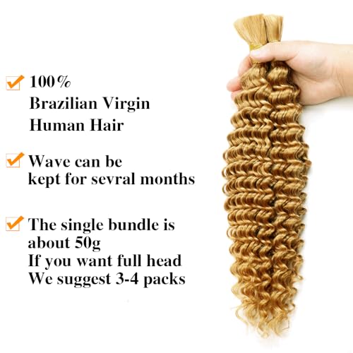Blonde Human Hair Bundles in Honey Color - Image 2