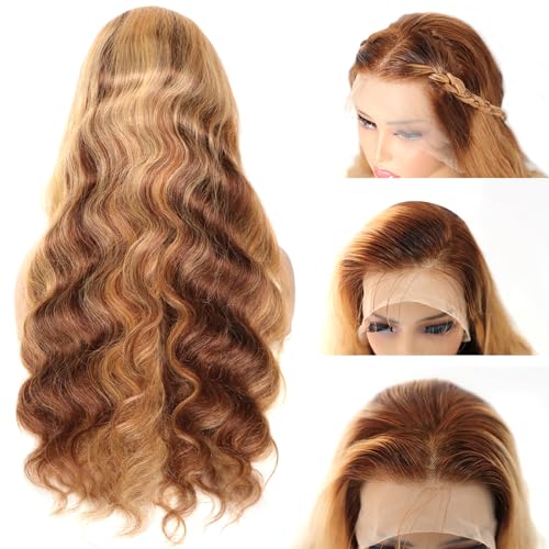 Blonde Ombre Lace Front Human Hair Wig - Image 3