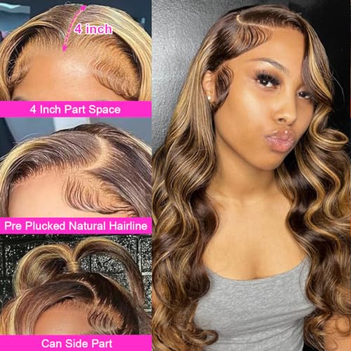Blonde Ombre Lace Front Human Hair Wig - Image 2