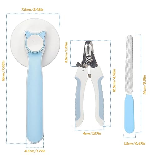 Blue dog nail clippers. - Image 5