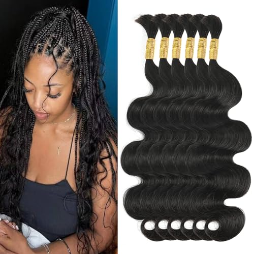Braiding Human Hair with Body Wave Style