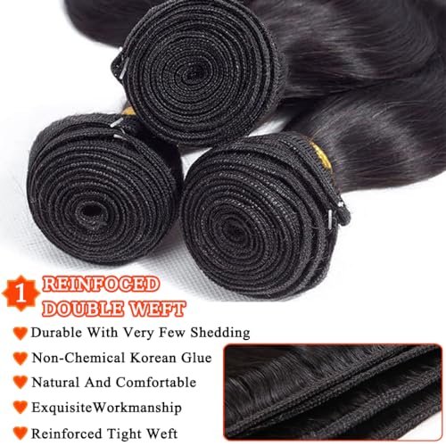 Premium Brazilian Human Hair Bundles - 100% Natural Extensions for Full, Stylish Looks - Image 3
