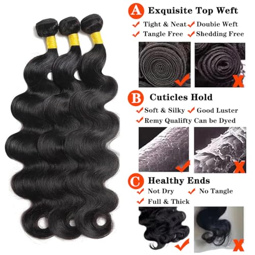 Premium Brazilian Human Hair Bundles - 100% Natural Extensions for Full, Stylish Looks - Image 2
