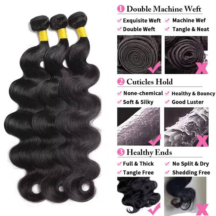 Brazilian hair extensions for natural look. - Image 2