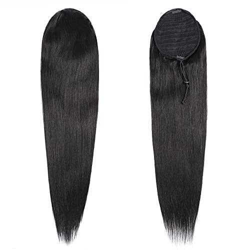 Brazilian human hair ponytail extension. - Image 2