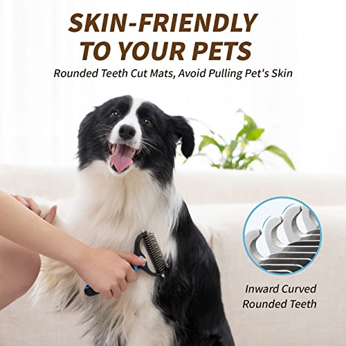 Canine grooming tool for shedding hair. - Image 5