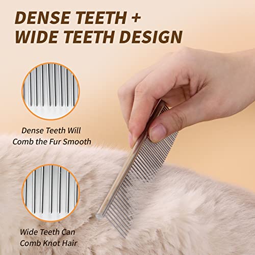 Canine grooming tool for shedding hair. - Image 6