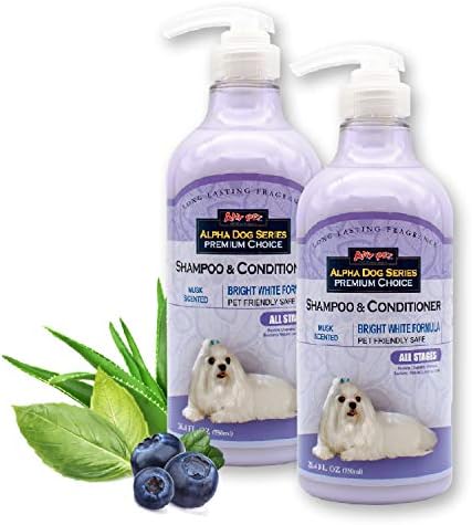 Canine hair treatment for softer, shinier fur.