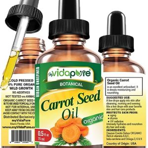 Carrot oil benefits for hair growth and strength.