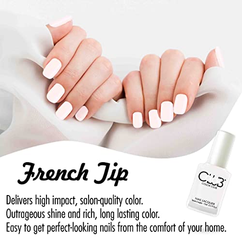 Chalky white nails post nail polish application - Image 3