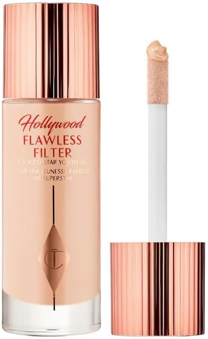 Charlotte Tilbury Flawless Filter Foundation 30ml Lightweight Radiant Finish Makeup for All Skin Types