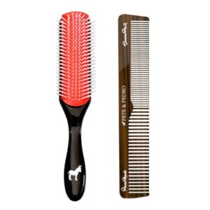 Classic men?s hair brush with vintage style.