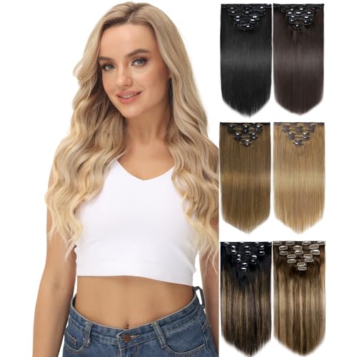 Clip-In Human Hair Extensions