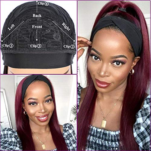 Soft Colored Human Hair Wig for Women Natural Look Comfortable Fit - Image 3