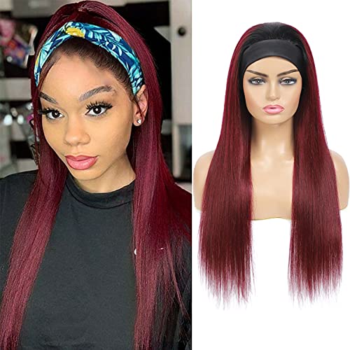 Soft Colored Human Hair Wig for Women Natural Look Comfortable Fit - Image 7