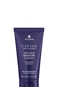 Compact conditioner for on-the-go hair care.