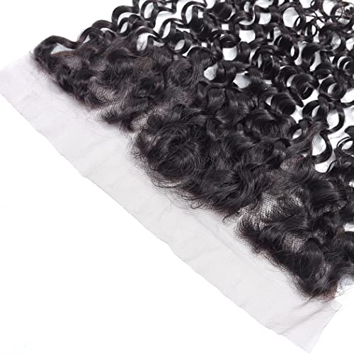 14 Inch 100% Virgin Human Hair Curly Lace Closure for Natural Styling - Image 2