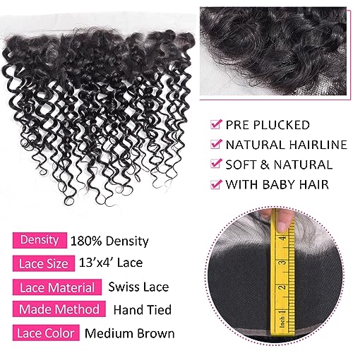 14 Inch 100% Virgin Human Hair Curly Lace Closure for Natural Styling - Image 4