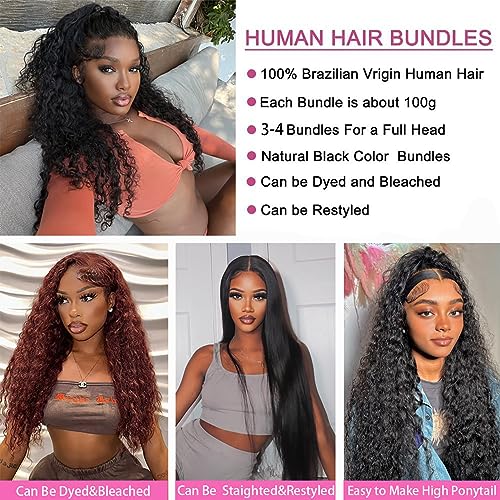 10 Inch Curly Human Hair Weave Extensions for Natural Beautiful Styles - Image 5