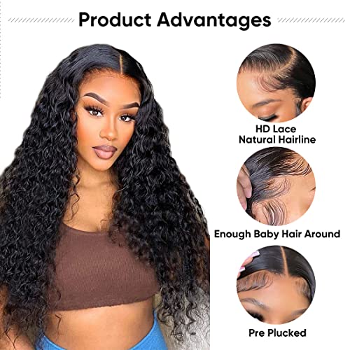 Curly Human Hair Wig ? Deep Texture - Image 3