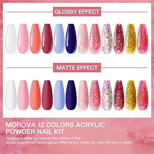 Dark acrylic nails for a bold look. - Image 8