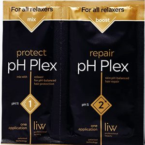 Dark And Lovely natural hair relaxer.