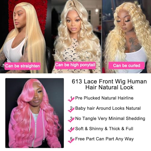 22 Inch Dark Blonde Human Hair Wig for Women Natural Look Comfortable Fit - Image 5