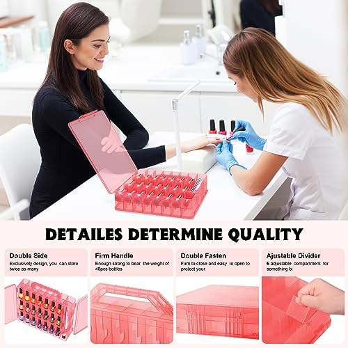 Dark Red Gel Nail Polish Kit with Trendy Design Options 10ml - Image 4