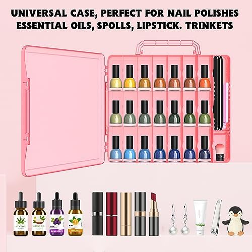 Dark Red Gel Nail Polish Kit with Trendy Design Options 10ml - Image 6