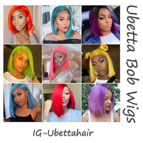 Dark Red Human Hair Wig - Image 6