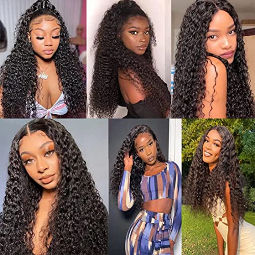 Deep Wave 100% Human Hair Crochet Braiding Extensions 18 Inch - Image 3