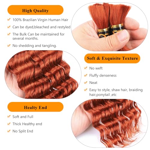 24 Inch Deep Wave Hair Braiding Extensions for Stylish, High Quality Looks - Image 5