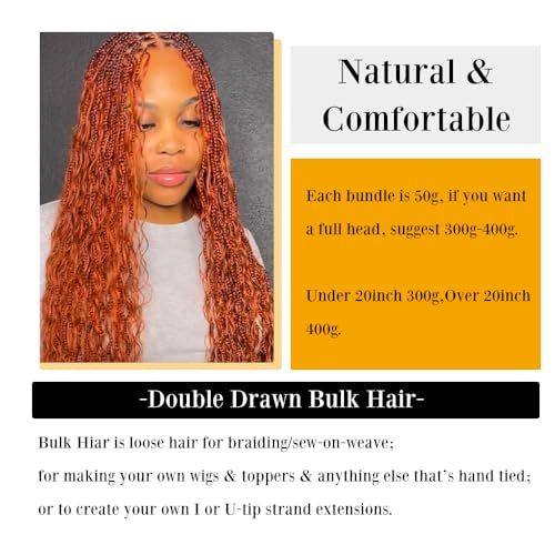 24 Inch Deep Wave Hair Braiding Extensions for Stylish, High Quality Looks - Image 6